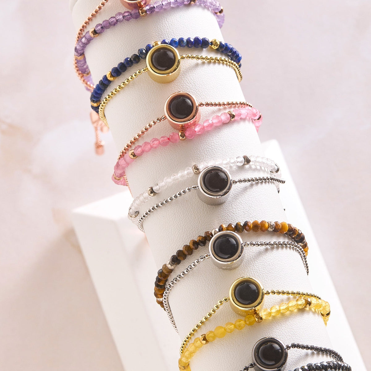 Pulsera personalizada con piedra