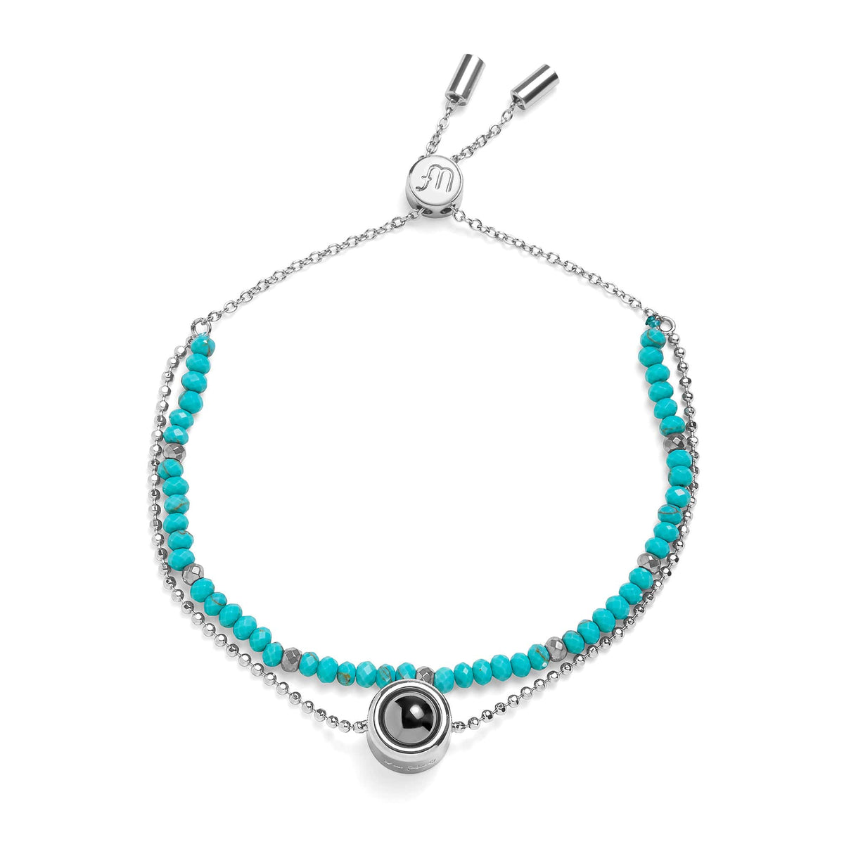 Pulsera personalizada con piedra