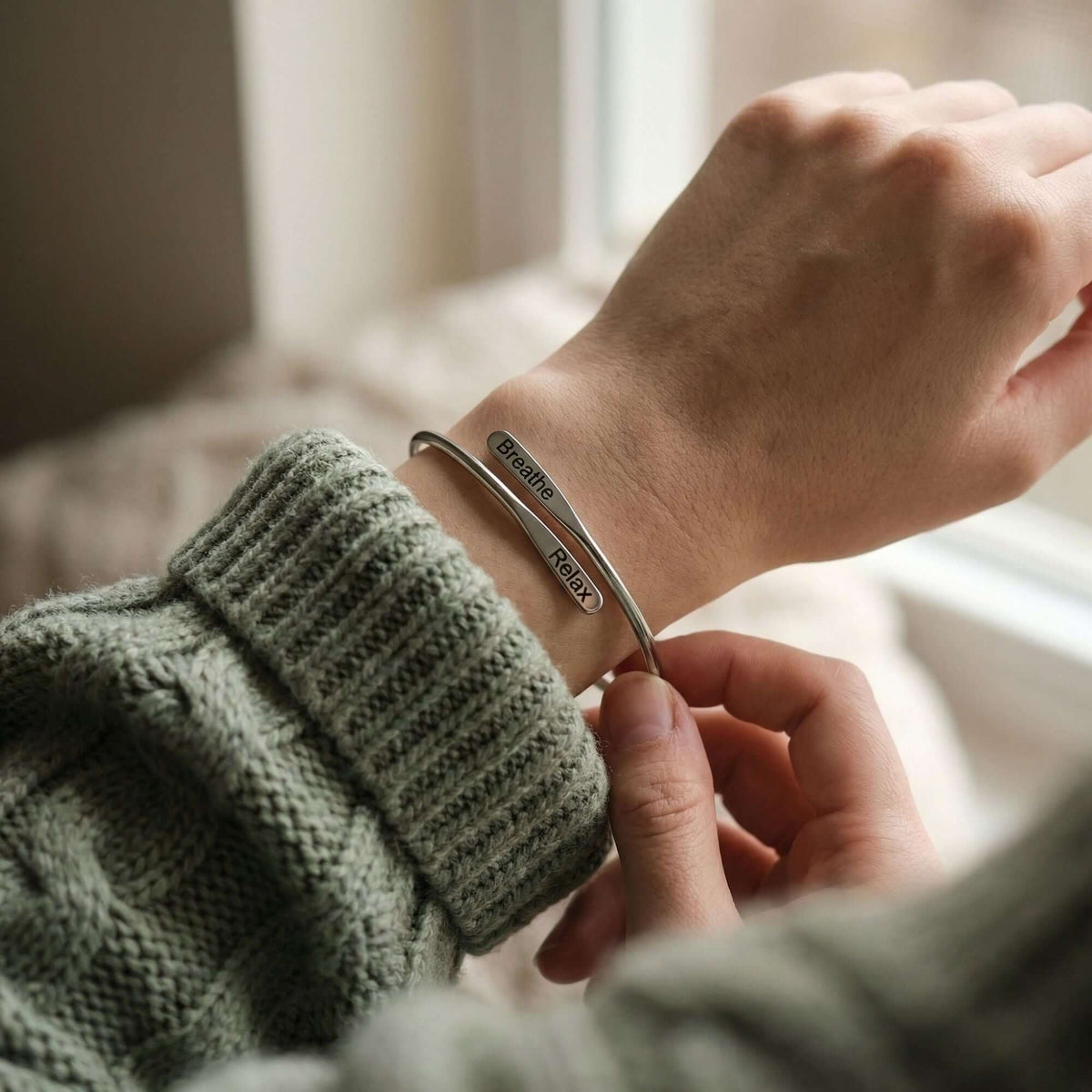 Pulsera Personalizada con Grabado – Nombres, Fechas y Palabras Especiales, para Parejas