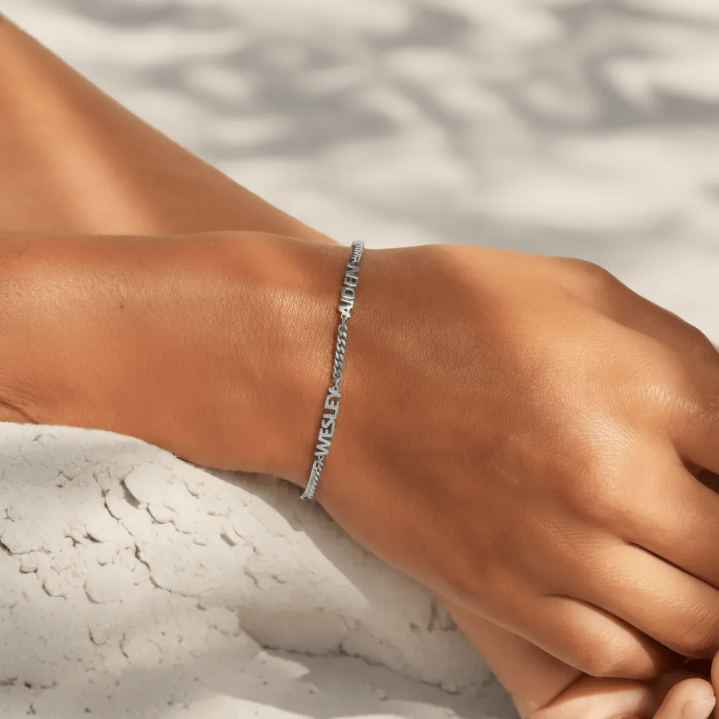 Pulsera personalizada con nombre