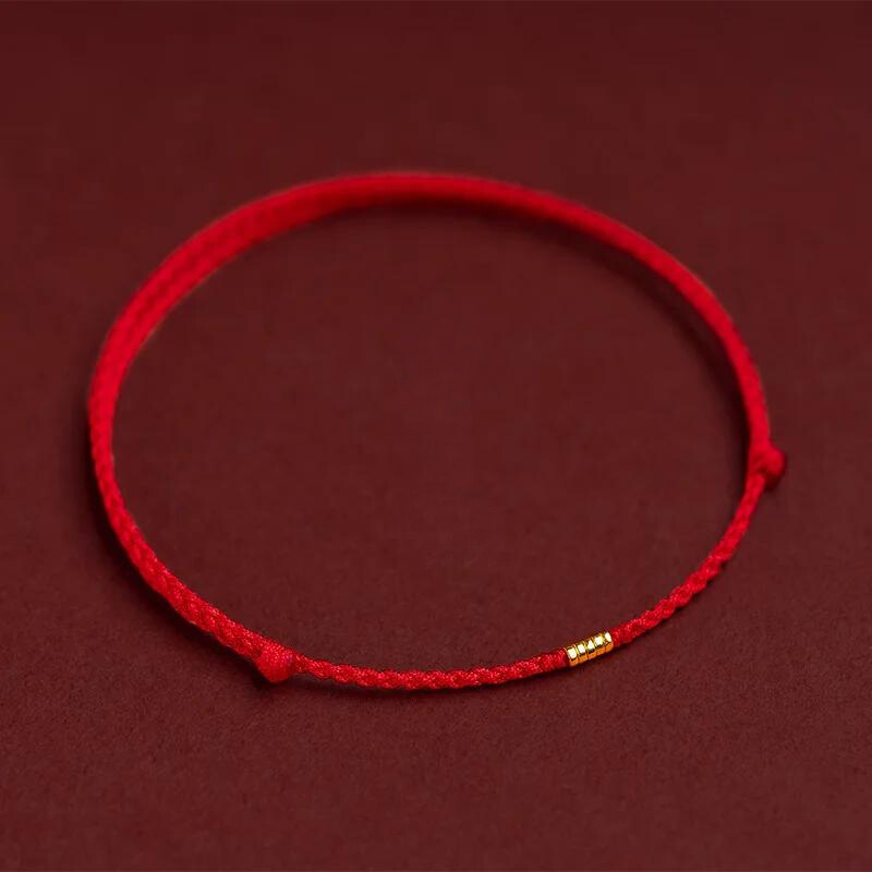 Pulsera de Kabbalah con hilo rojo – Pulsera protectora para la buena suerte