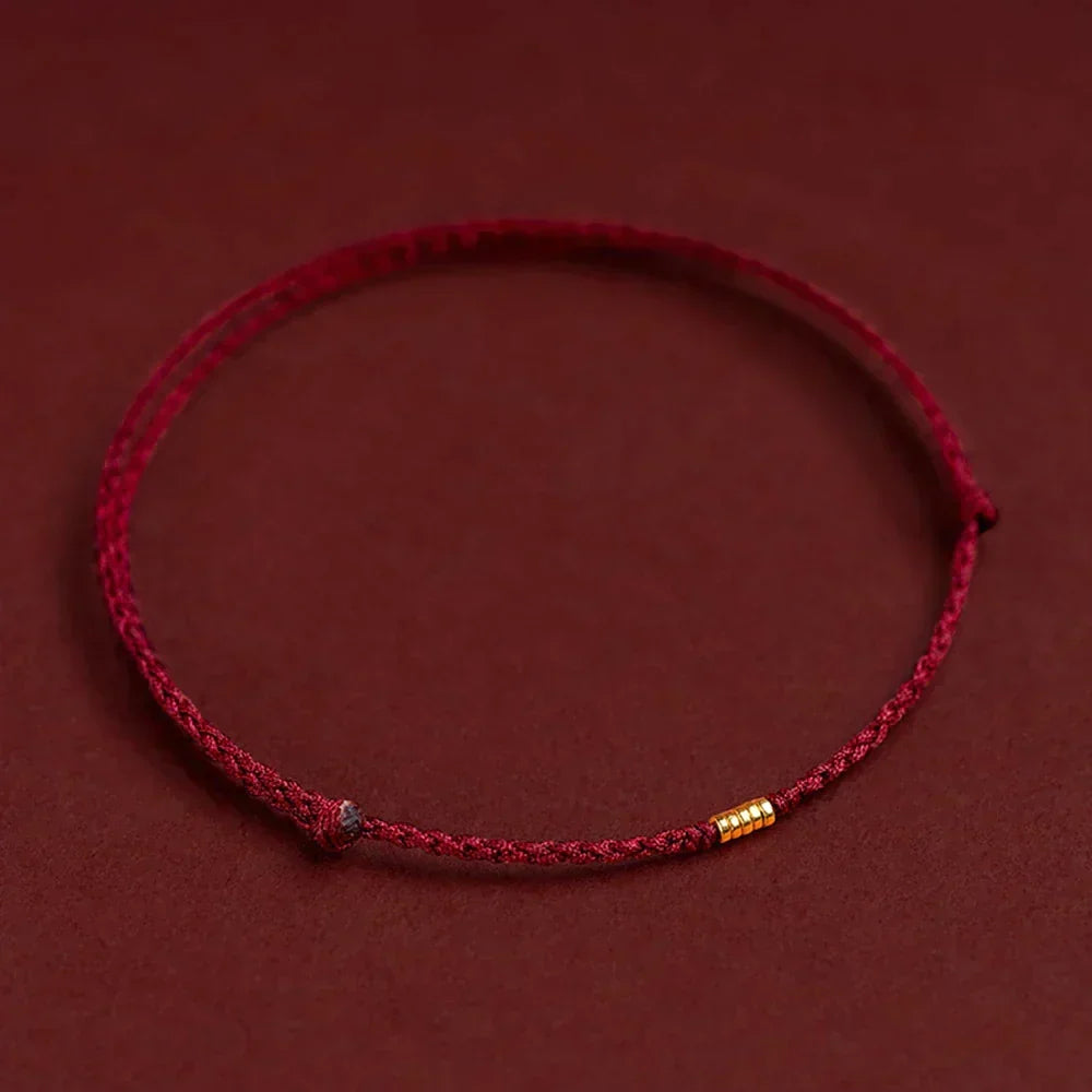 Pulsera de Kabbalah con hilo rojo – Pulsera protectora para la buena suerte