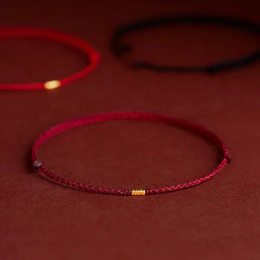Pulsera de Kabbalah con hilo rojo – Pulsera protectora para la buena suerte