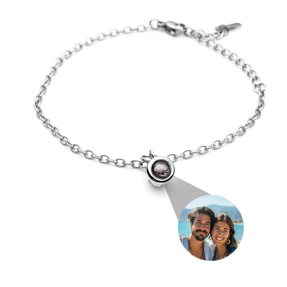 Pulsera personalizada con tu propia foto - elegante
