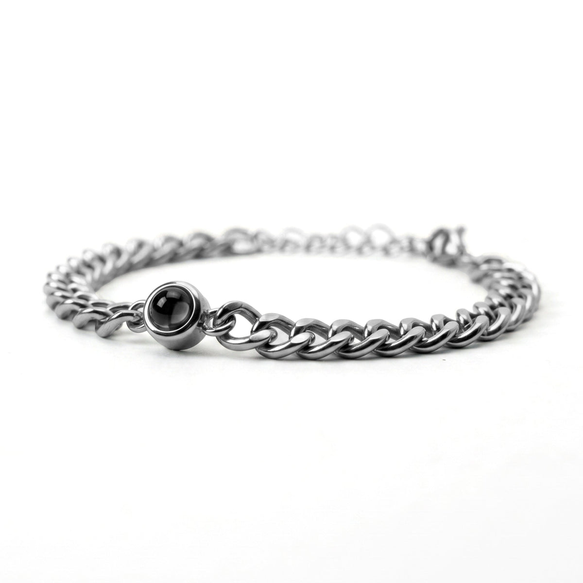Pulsera con tu propia foto – cadena barbada