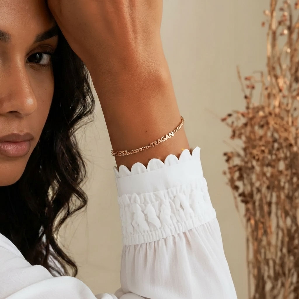 Pulsera personalizada con nombre