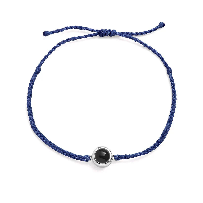 Pulsera con foto dentro personalizada – foto oculta en el colgante