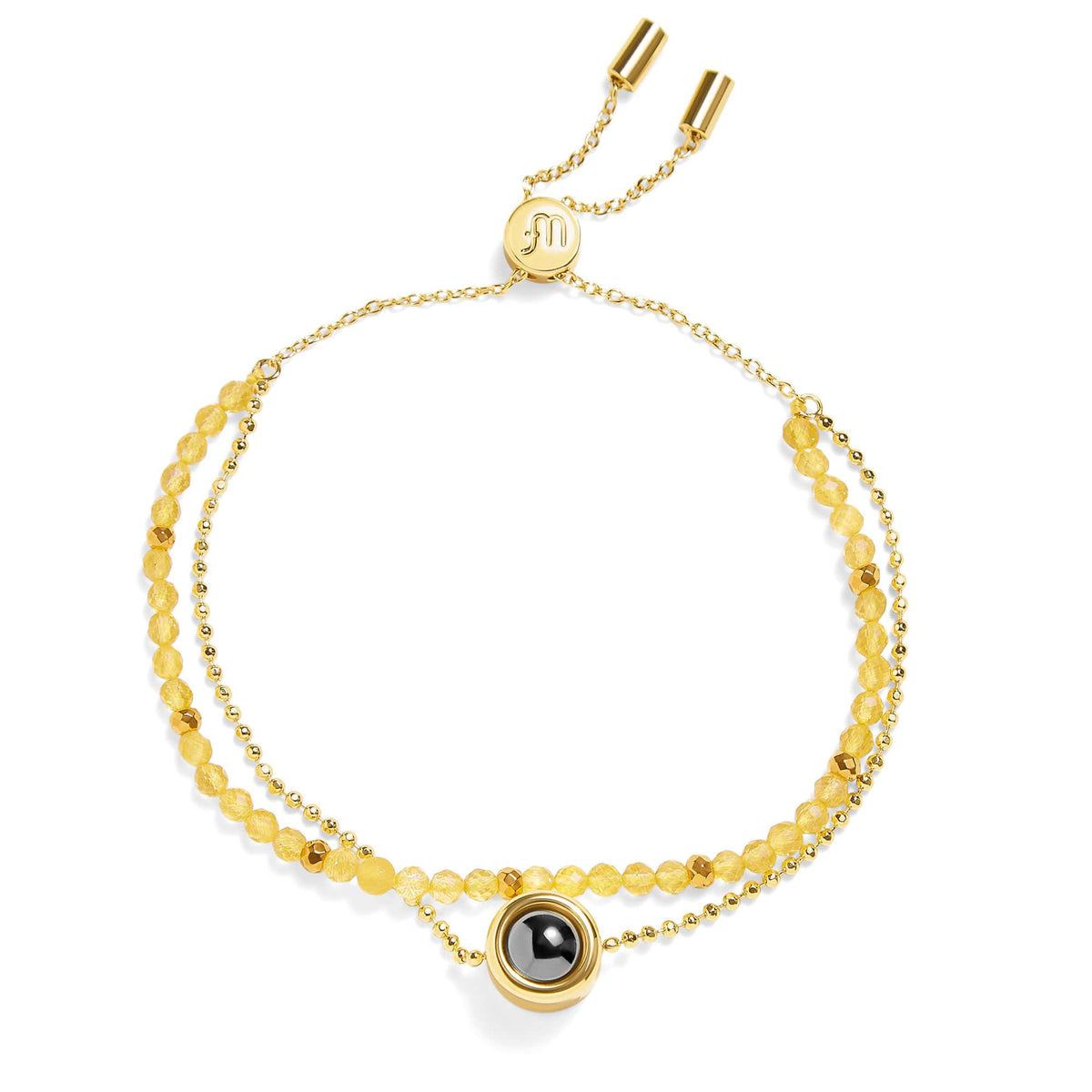 Pulsera personalizada con piedra