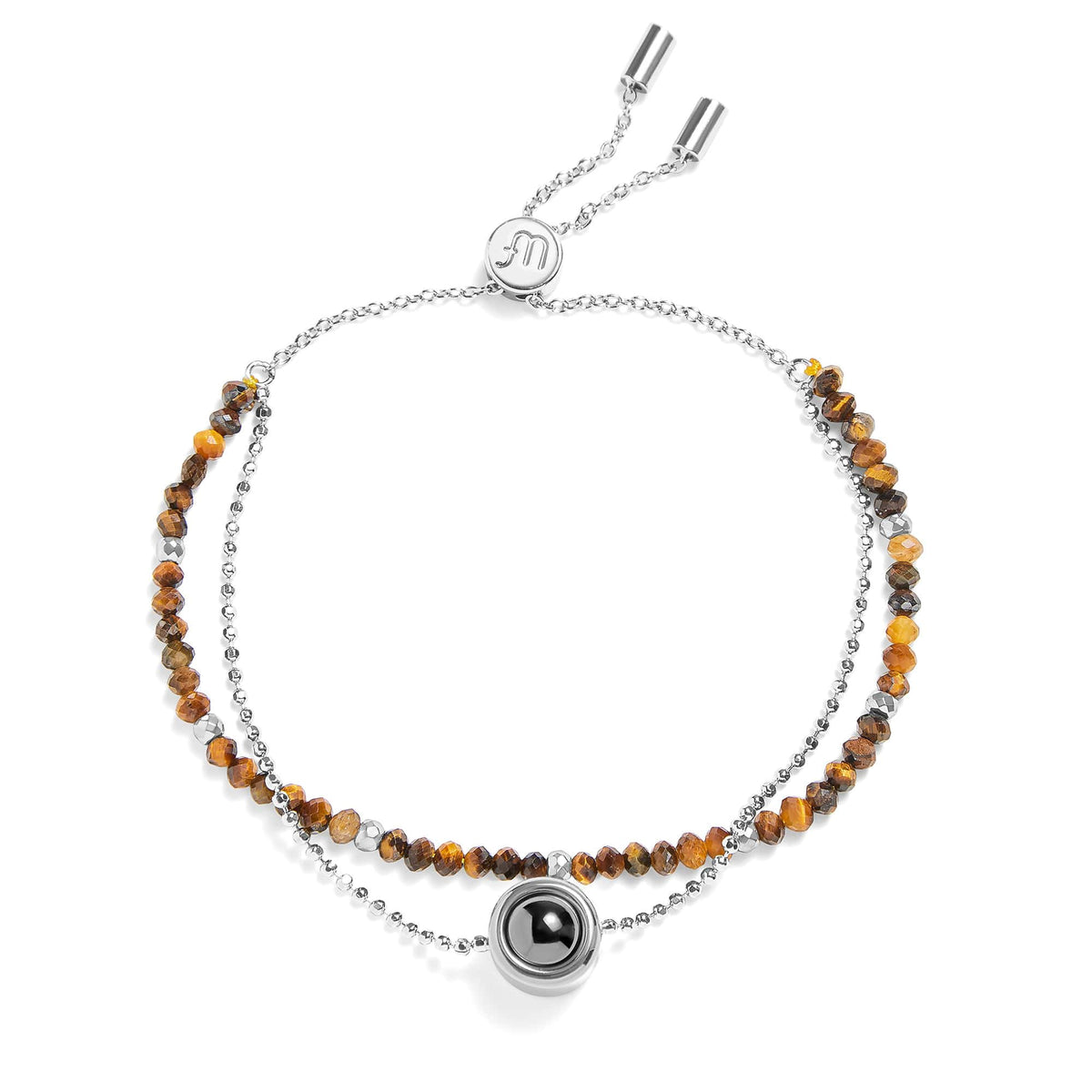Pulsera personalizada con piedra
