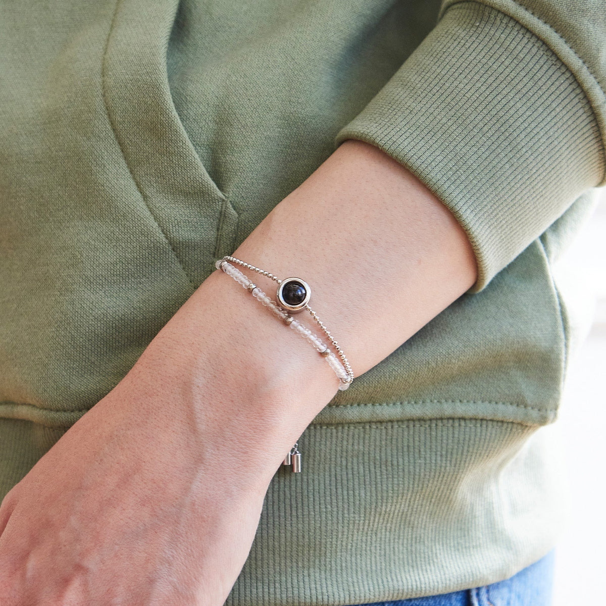 Pulsera personalizada con piedra