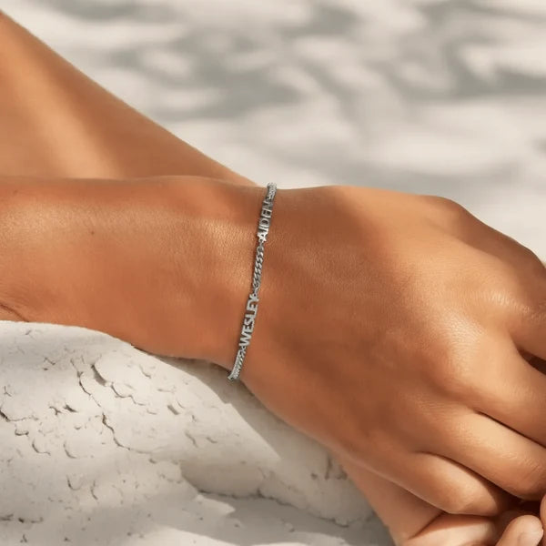 Pulsera personalizada con nombre
