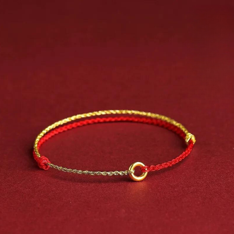 Pulsera de Kabbalah con hilo rojo – Pulsera protectora para la buena suerte