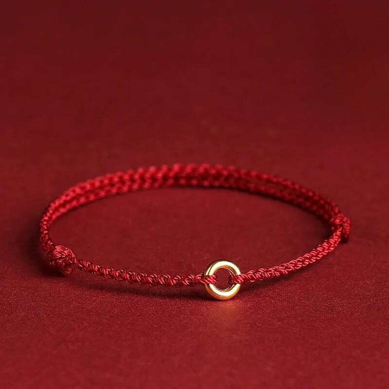Pulsera de Kabbalah con hilo rojo – Pulsera protectora para la buena suerte