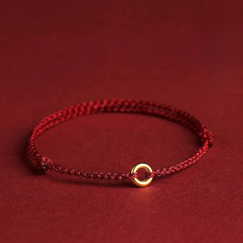 Pulsera de Kabbalah con hilo rojo – Pulsera protectora para la buena suerte
