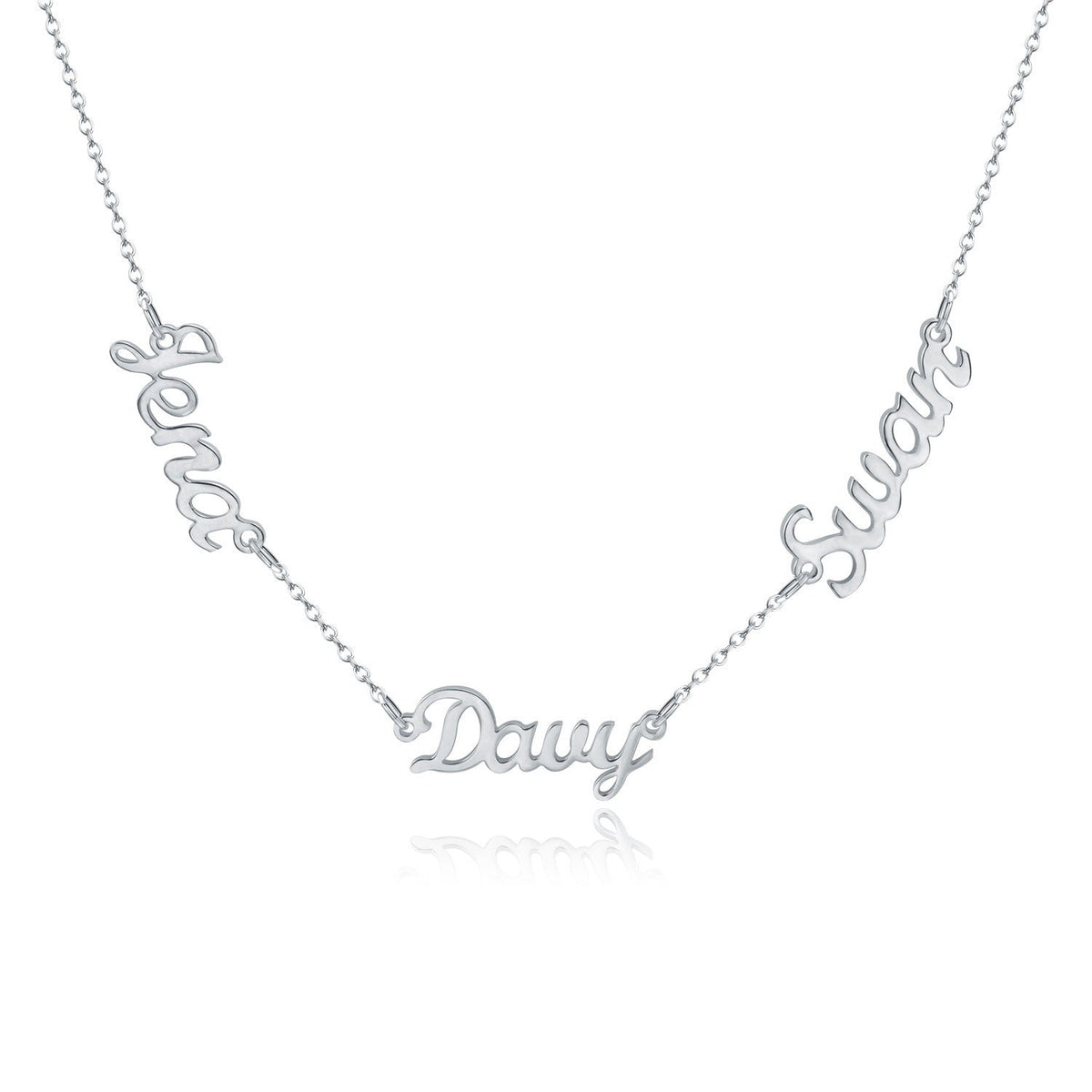 Collar Personalizado con Varios Nombres para Mujer