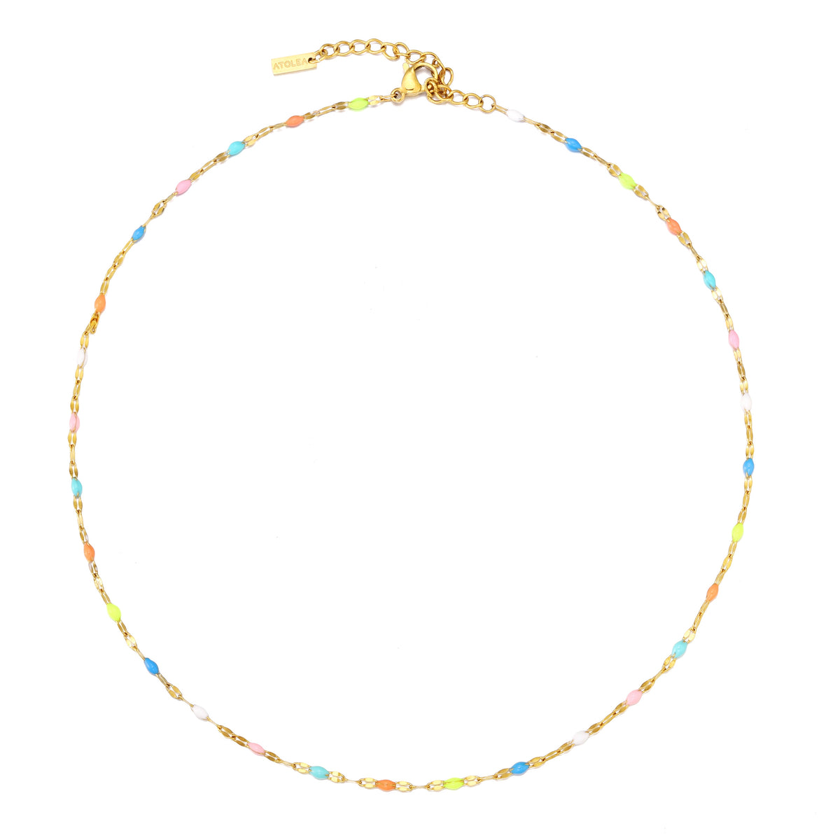 Choker delicado y colorido