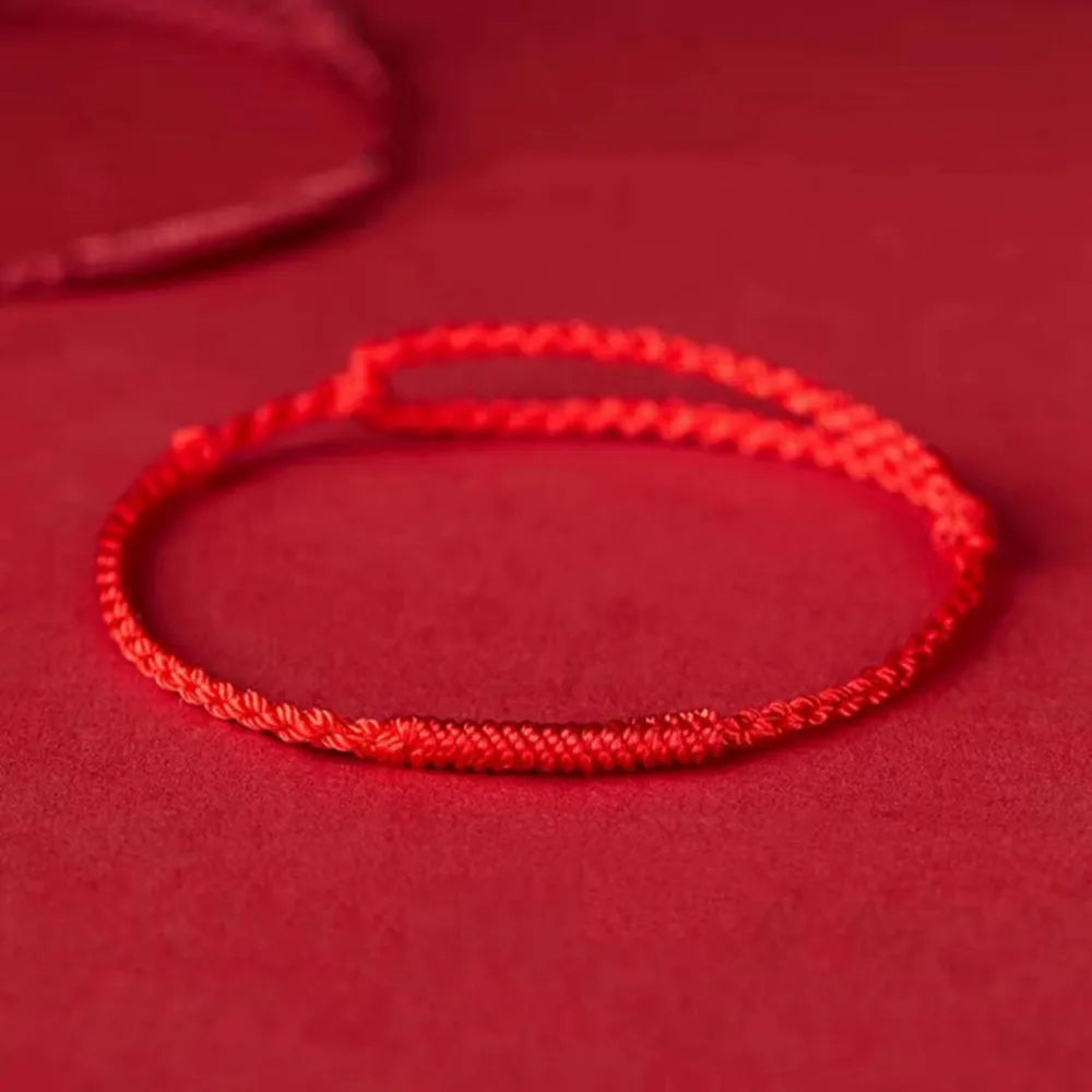 Pulsera de Kabbalah con hilo rojo – Pulsera protectora para la buena suerte