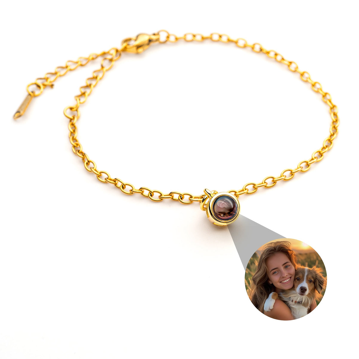 Pulsera personalizada con tu propia foto - elegante