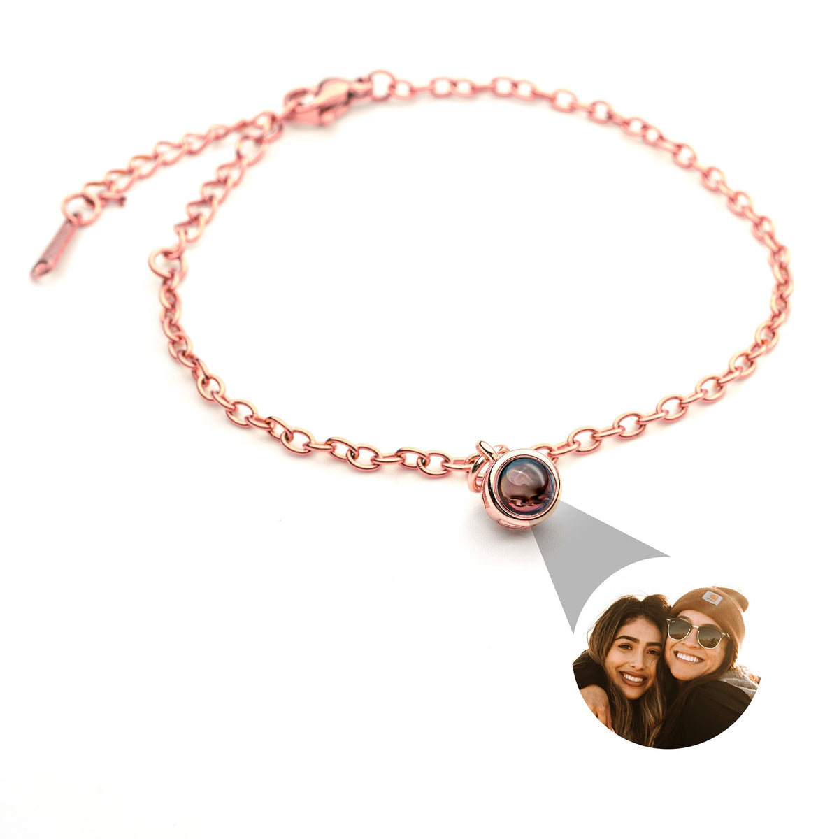 Pulsera personalizada con tu propia foto - elegante