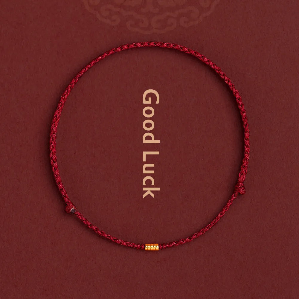 Pulsera de Kabbalah con hilo rojo – Pulsera protectora para la buena suerte