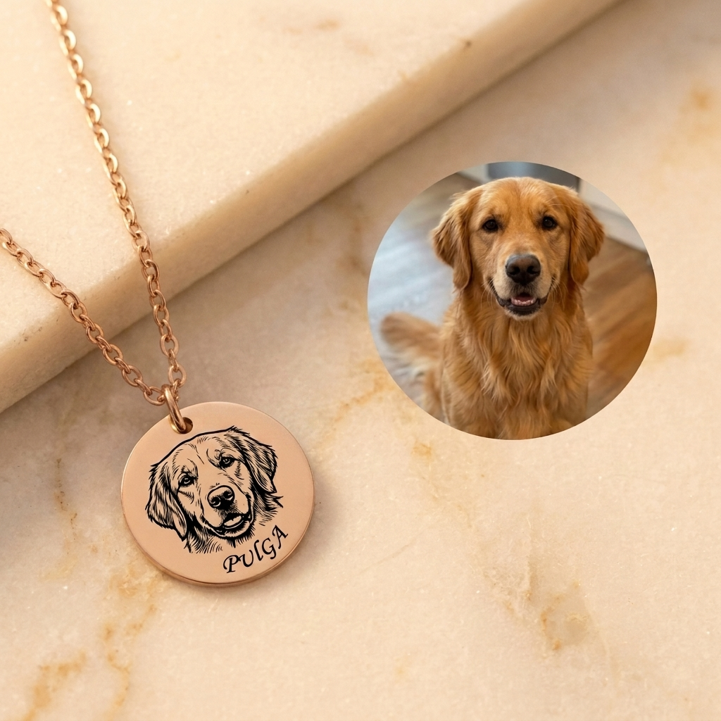 Pulsera personalizada con foto de perro